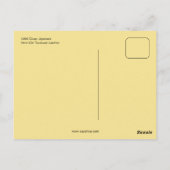 トゥールーズ・ロートレック：Divan Japonais （ミュージックホール） ポストカード (裏面)