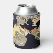 トゥールーズ・ロートレック – Divan Japonais 缶クーラー (缶正面)