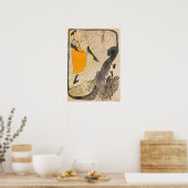 トゥールーズ・ロートレック – Jane Avril ポスター (キッチン)