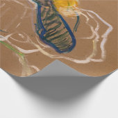 トゥールーズ・ロートレック – Yvette Guilbert Singing ラッピングペーパー (角)