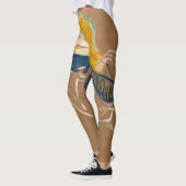 トゥールーズ・ロートレック – Yvette Guilbert Singing レギンス (左)