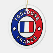 トゥールーフランス セラミックオーナメント (左)