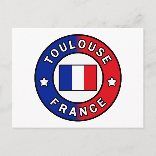 トゥールーフランス ポストカード (正面)