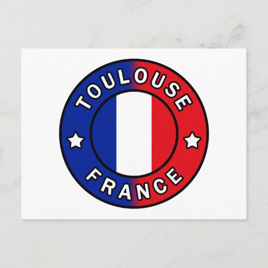 トゥールーフランス ポストカード (正面)