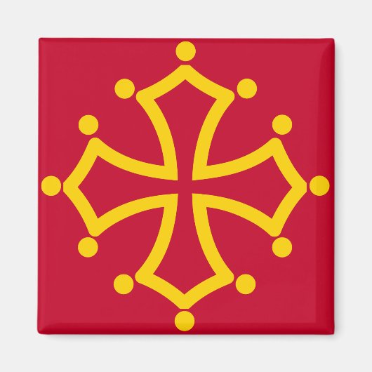 トゥールーフランス マグネット (正面)