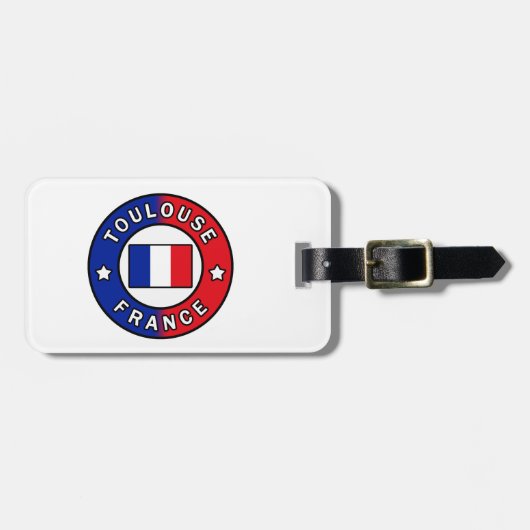 トゥールーフランス ラゲッジタグ (正面横)
