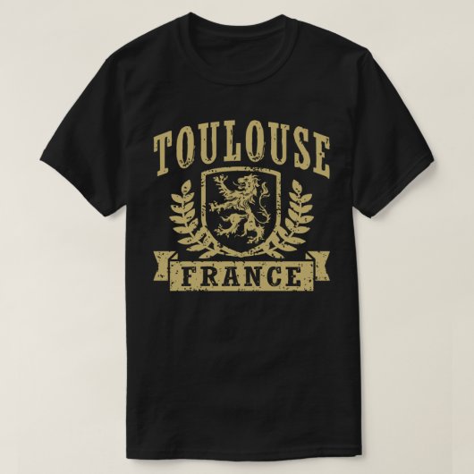 トゥールーフランス Tシャツ (デザイン正面)