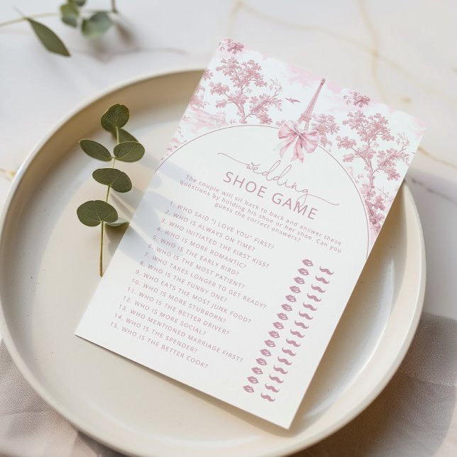 トゥール・ド・ジュイのウェディングシューズゲーム フランス風の結婚式ゲーム (クリエイターアップロード済み)