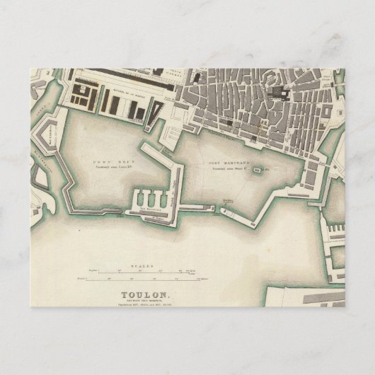 トゥーロン ポストカード (正面)