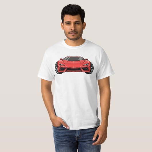 トゥーンカー・スタイル Tシャツ (正面フル)