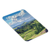 トゥーンバオーストラリア旅行芸術ヴィンテージ マグネット (右側)