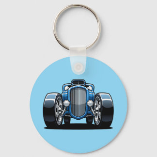 トゥーンホットロッドアート キーホルダー