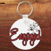 トゥーン鳩エンゲージド赤 キーホルダー (正面)