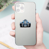 トゥーン・ホットロッド・アート シール (スマートフォン)