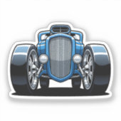 トゥーン・ホットロッド・アート シール (正面)