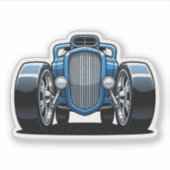 トゥーン・ホットロッド・アート シール (正面)