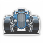 トゥーン・ホットロッド・アート シール (正面)