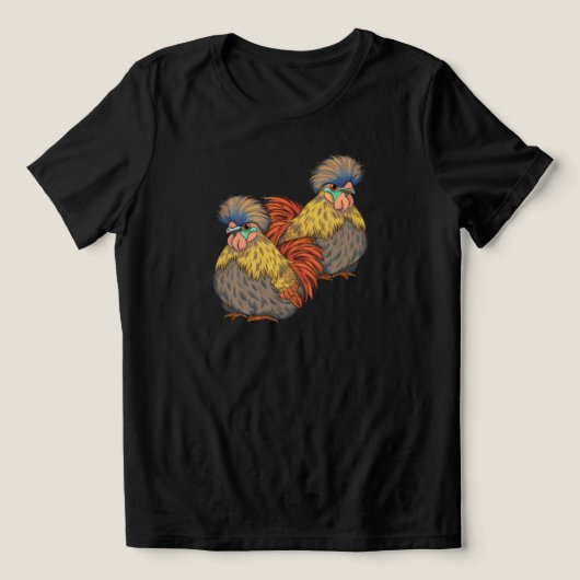トゥー・チックス トライブレンドＴシャツ (デザイン正面)