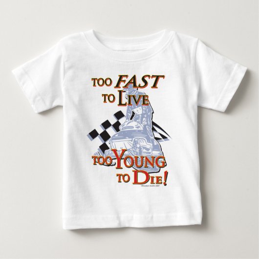 トゥー・ファスト・コンバージョン ベビーTシャツ (正面)