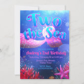 トゥ・ザ・シー - マーメイド 招待状 (正面)