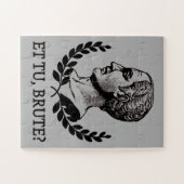 トゥ、ブルート?シェークスピア・ユリウス・シーザー引用文V ジグソーパズル (横)