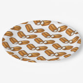 トウィンキークリーム入りスナックケーキ食品グルメプレート ペーパープレート (アングル)