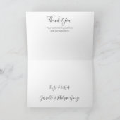 トウィンクルベビーバニースウィートドリームズ |空と雲 サンキューカード (内部)