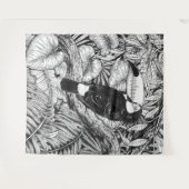 トウカの熱帯庭園 タペストリー (正面(横))