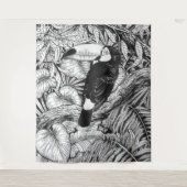 トウカの熱帯庭園 タペストリー (正面)