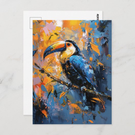 トウカはっきりしたン油彩画 ポストカード (正面/裏面)