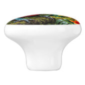 トウカカラフルウ鳥 セラミックノブ (側面)