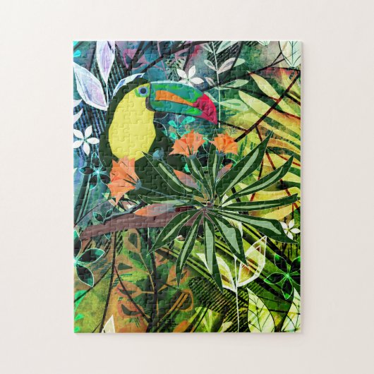 トウカカラフルンと花。ジグソーパズル ジグソーパズル (縦)