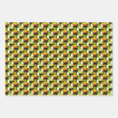 トウカカラフルン ラッピングペーパーシート (正面)