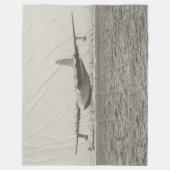 トウガチョウ フリースブランケット (正面)