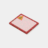 トウガラシの危険の印 ポストイット (アングル)