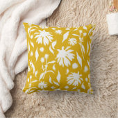 トウガラシエレガントキエヒナセアコーンの花 クッション (ブランケット)