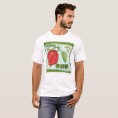 トウガラシ種子 Tシャツ (正面フル)
