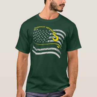トウトラックドライバー魚釣り退職 Tシャツ