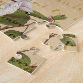 トウパーソナライズされたカンモノグラム ジグソーパズル (側面)