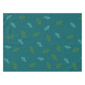 トウヒの小枝 – 緑の森の香り テーブルクロス (正面(横))