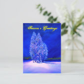 トウヒの木々青 シーズンポストカード (スタンド正面)