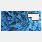 トウヒの枝は雪と霜で覆われた SAMSUNG GALAXYケース (裏面横)