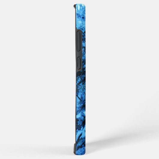 トウヒの枝は雪と霜で覆われた SAMSUNG GALAXYケース (右側面)
