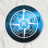 トウヒの森のコンパス星印モノグラム霧 フェイバータグ (裏面)