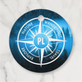 トウヒの森のコンパス星印モノグラム霧 フェイバータグ (正面)