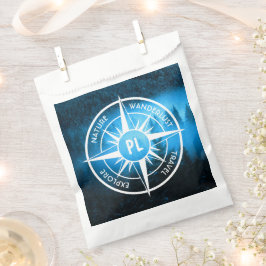 トウヒの森のコンパス星印モノグラム霧 フェイバーバッグ