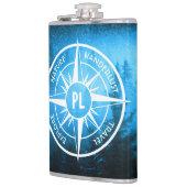 トウヒの森のコンパス星印モノグラム霧 フラスク (左)