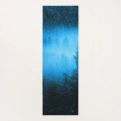 トウヒの森のコンパス星印モノグラム霧 ヨガマット (裏面)