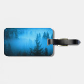 トウヒの森のコンパス星印モノグラム霧 ラゲッジタグ (裏面横)