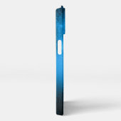 トウヒの森のコンパス星印モノグラム霧 iPhoneケース (右側面)